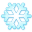 Snow flake christmas