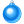 Xmas ball blue