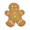 Christmas cookie man