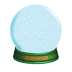 Christmas snow globe