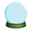 Christmas snow globe