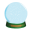 Christmas snow globe