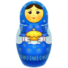 Blue matreshka