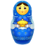 Blue matreshka