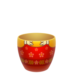 Red matreshka lower part