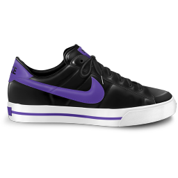 Nike classic shoe purple