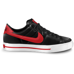 Nike red shoe classic