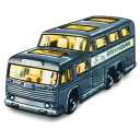 Greyhound bus matchbox