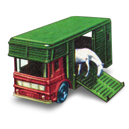 Horse box matchbox