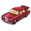 Rolls royce silver shadow matchbox with