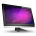 Computer violet space monitor