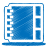 Blue address book