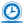 Blue clock