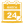 Yellow calendar