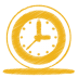 Yellow clock