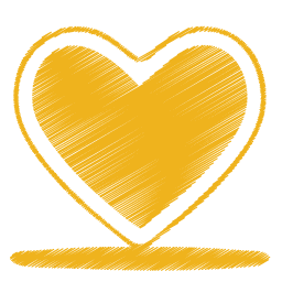 Yellow heart