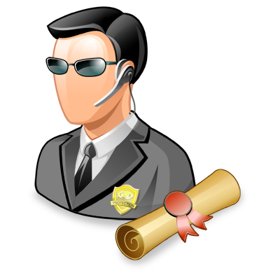 Spy agent security bodyguard user policies