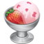 Ice strawberry cream