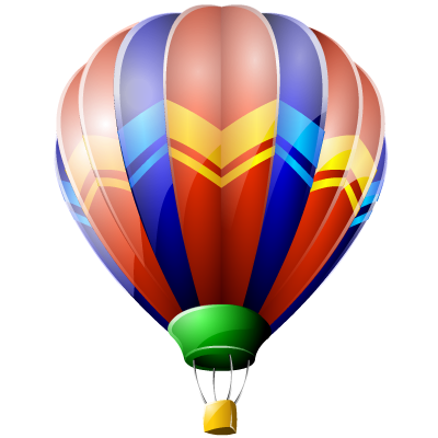 Ballooning air hot balloon