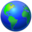 Planet world global earth