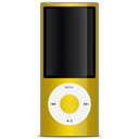 Ipod yellow apple