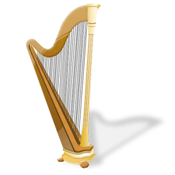 Instrument harp music