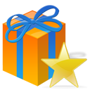 Gift present star