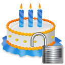 Unlock cake birthday