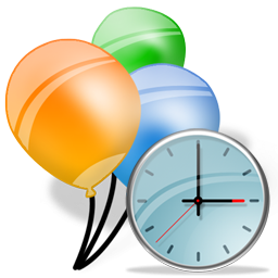 Folder clock