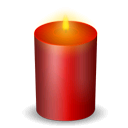 Christmas candle