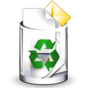 Recycle bin trashcan full