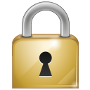 Private secure locked lock log in login