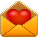 Valentines day heart email love