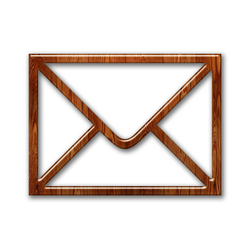 Envelope mail wood