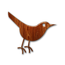 Wood bird twitter