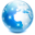 Earth world network browser internet globe