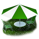 Picnic beach umbrella