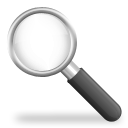 Search find zoom magnifying glass