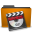 Video orange folder