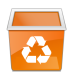 Recycle bin trash empty