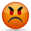 Angry face