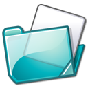 Cyan folder