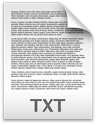 Document text file txt