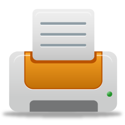 Printer orange