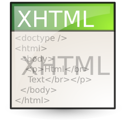 Mime xhtml