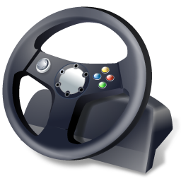 Controller gamepad steering wheel