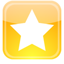 Bookmark favorite star badge