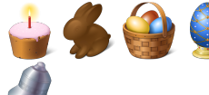 Easter Icon Set