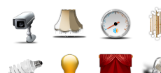 House Management Icon Set