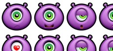 Purple Monsters